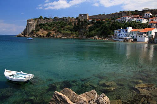 koroni-castle Κορώνη και μεσαιωνικό κάστρο