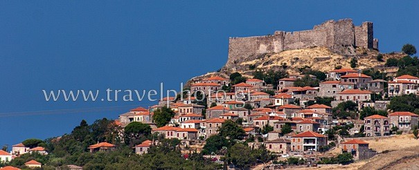 Molyvos village, Lesvos island Molyvos village, Lesvos island