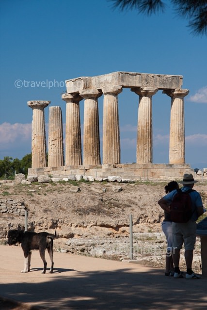 Αρχαϊκός ναός του Απόλλωνα, Αρχαία Κόρινθος