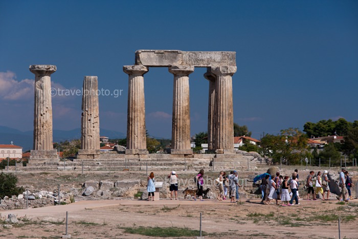 Ancient Corinth Archeological site.